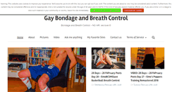 Desktop Screenshot of gaybreathcontrol.com